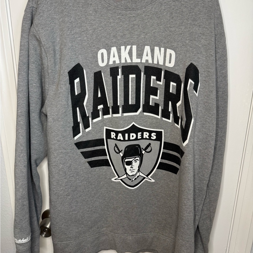Mitchell & Ness Gray Sweatshirt